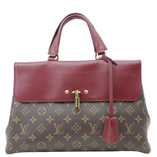 LOUIS VUITTON Venus Monogram Canvas 2way Shoulder Bag Maroon