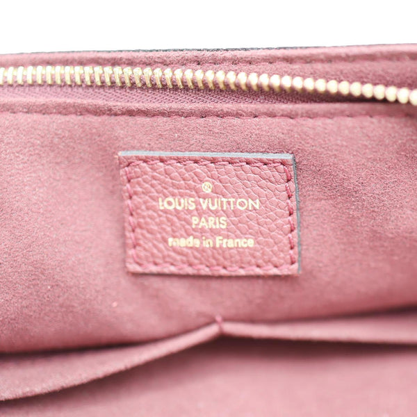 LOUIS VUITTON Surene MM Monogram Canvas Shoulder Bag Bordeaux