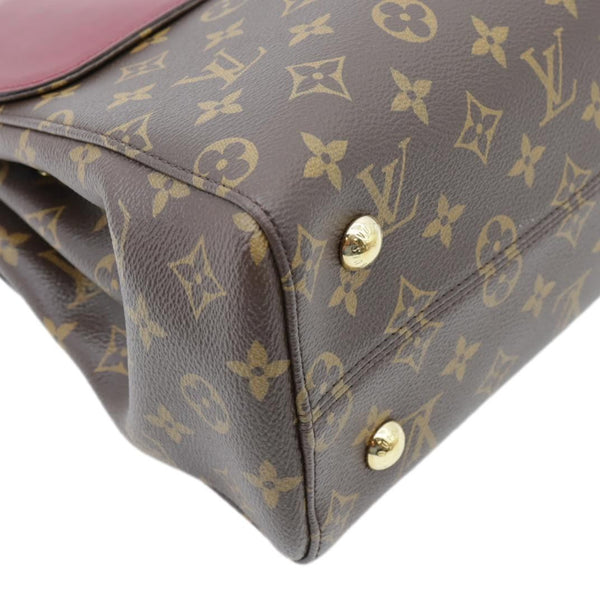 LOUIS VUITTON Venus Monogram Canvas 2way Shoulder Bag Maroon