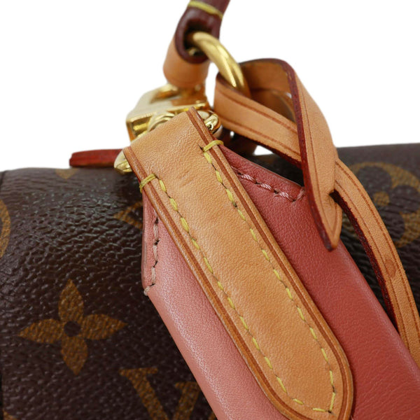 LOUIS VUITTON Cluny BB Monogram Canvas Crossbody Bag Brown