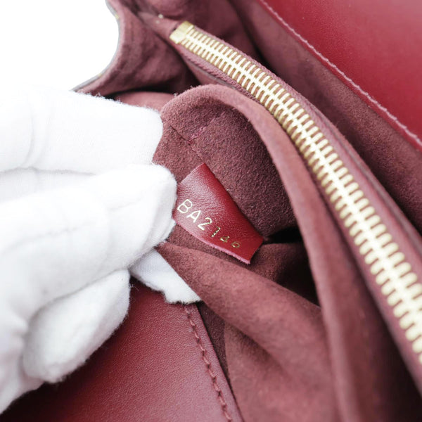 LOUIS VUITTON Venus Monogram Canvas 2way Shoulder Bag Maroon