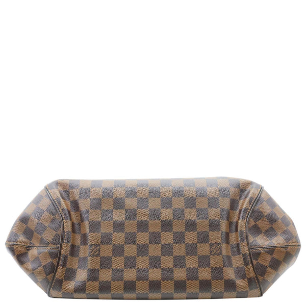 LOUIS VUITTON Sistina MM Damier Ebene Shoulder Bag Brown
