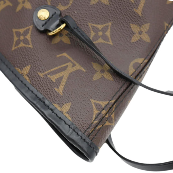 LOUIS VUITTON Neverfull Kabuki MM Monogram Canvas Tote Bag Brown