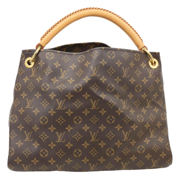 LOUIS VUITTON Artsy MM Monogram Canvas Hobo Bag Brown
