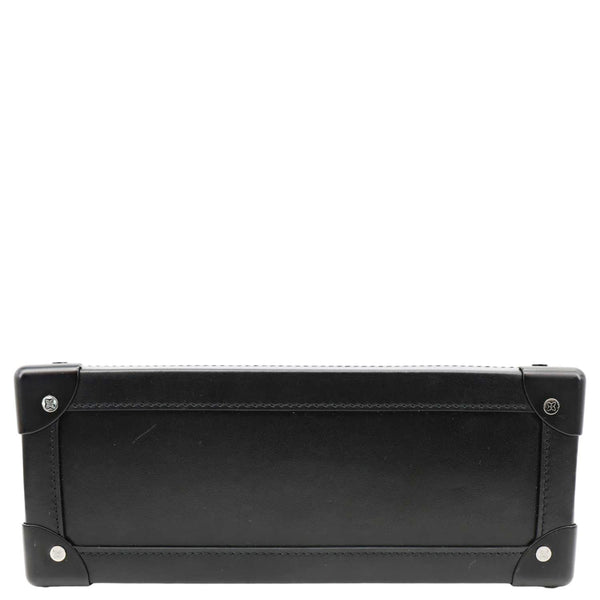 LOUIS VUITTON Soft Trunk Monogram Mesh Crossbody Bag Black