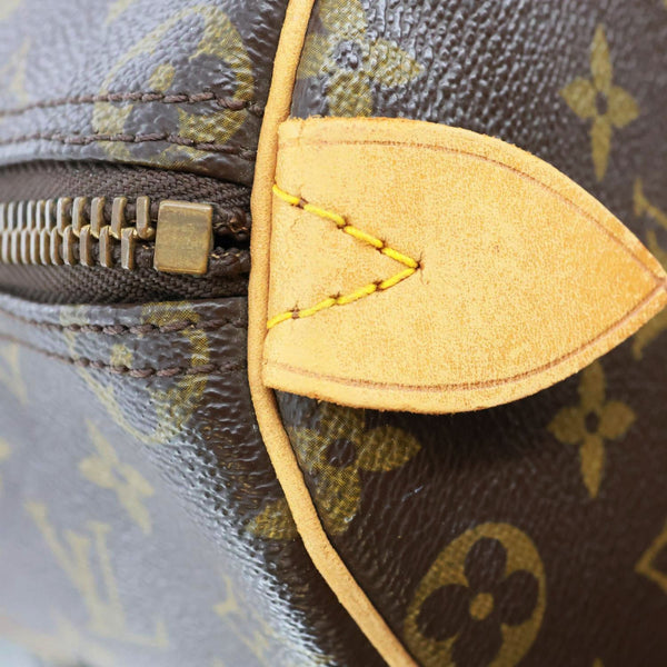 LOUIS VUITTON Keepall 50 Monogram Canvas Travel Bag Brown