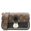 LOUIS VUITTON Neo Saint Cloud Monogram Canvas Shoulder Bag Black