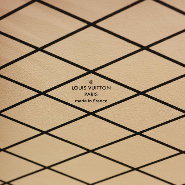 LOUIS VUITTON Petite Malle Patchwork Monogram Canvas Shoulder Bag Brown