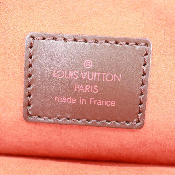 LOUIS VUITTON Parioli PM Damier Ebene Tote Shoulder Bag Brown