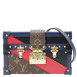 LOUIS VUITTON Petite Malle Malletage Print Monogram Canvas Shoulder Bag Multicolor