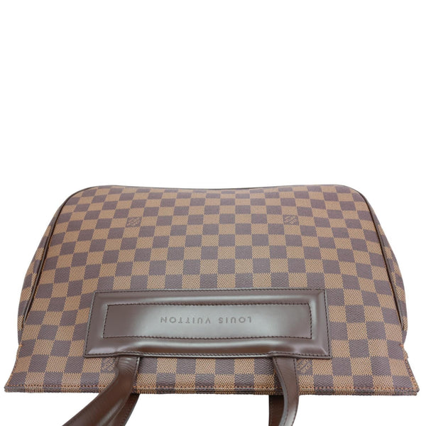 LOUIS VUITTON Parioli PM Damier Ebene Tote Shoulder Bag Brown