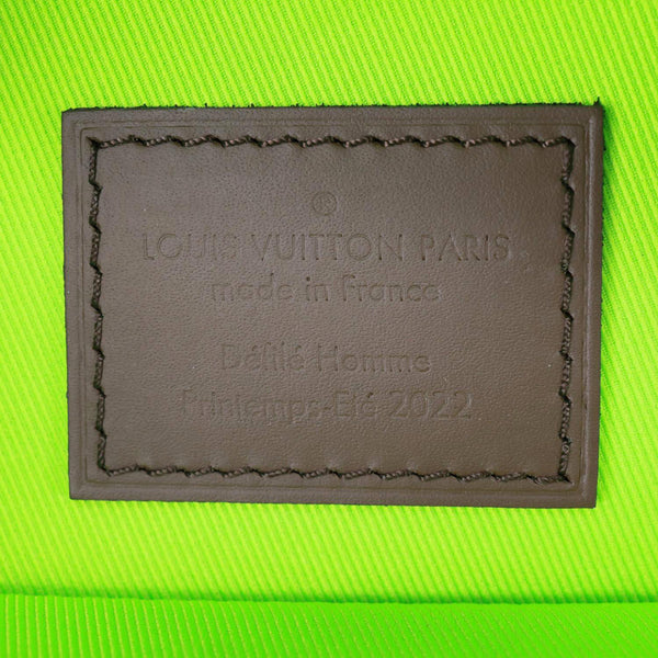 LOUIS VUITTON Virgil Abloh N°7 Vertical Box Monogram Canvas Trunk Shoulder Bag Brown