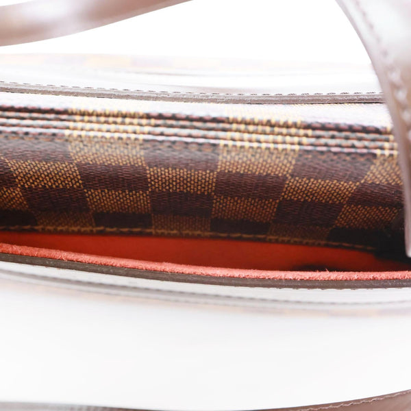 LOUIS VUITTON Parioli PM Damier Ebene Tote Shoulder Bag Brown