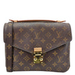 LOUIS VUITTON Metis Pochette Monogram Canvas Crossbody Bag Brown