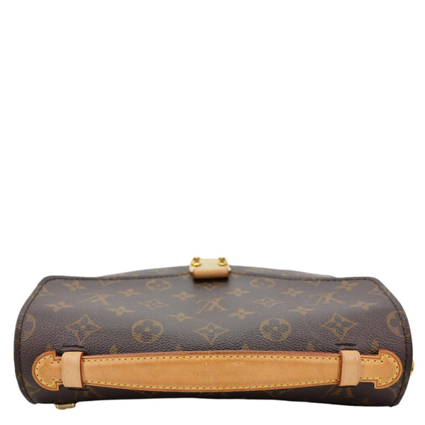 LOUIS VUITTON Metis Pochette Monogram Canvas Crossbody Bag Brown