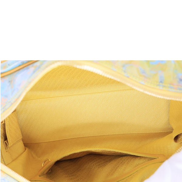 LOUIS VUITTON Weekender PM Defile Monogram Pulp Line Hobo Bag Jaune