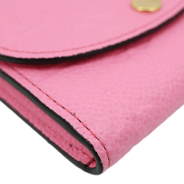 LOUIS VUITTON Rosalie Monogram Empriente Leather Coin Purse Pink