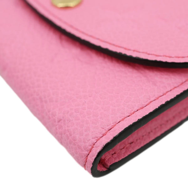 LOUIS VUITTON Rosalie Monogram Empriente Leather Coin Purse Pink
