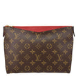 LOUIS VUITTON Pallas Beauty Case Monogram Canvas Pouch Cherry Red