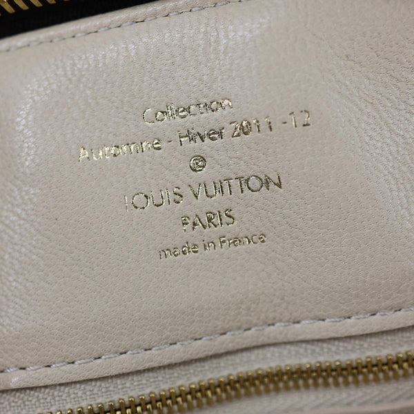 LOUIS VUITTON Fetish Lockit Monogram Canvas Tote Bag Brown
