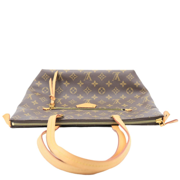 LOUIS VUITTON Iena PM Monogram Canvas Shoulder Bag Brown