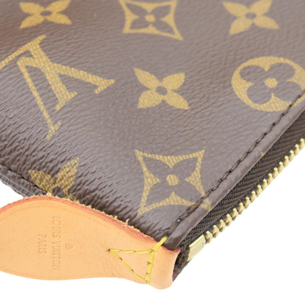 LOUIS VUITTON Iena PM Monogram Canvas Shoulder Bag Brown