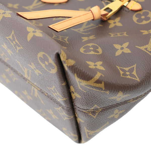LOUIS VUITTON Iena PM Monogram Canvas Shoulder Bag Brown