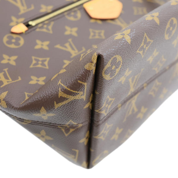 LOUIS VUITTON Iena PM Monogram Canvas Shoulder Bag Brown
