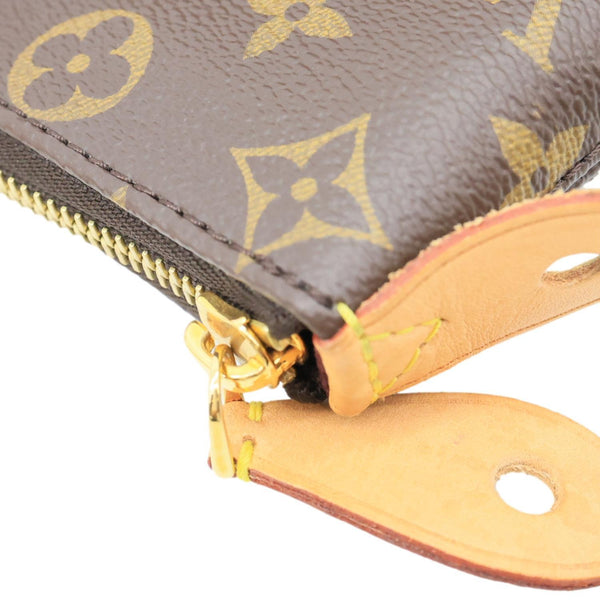 LOUIS VUITTON Iena PM Monogram Canvas Shoulder Bag Brown