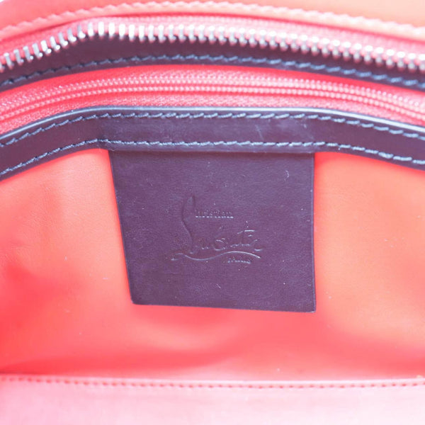 CHRISTIAN LOUBOUTIN Paloma Mini Leather Tote Bag Black