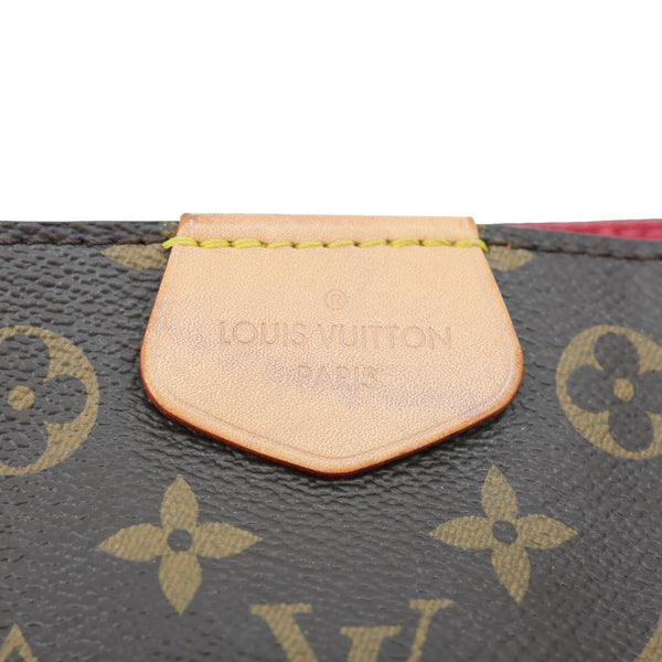 LOUIS VUITTON Graceful MM Monogram Canvas Shoulder Bag Brown
