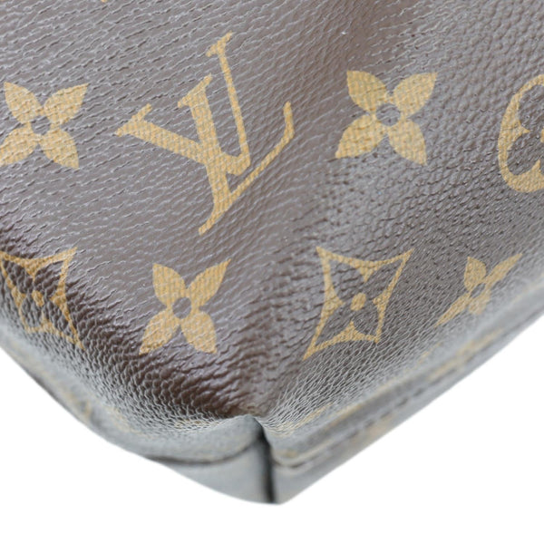 LOUIS VUITTON Graceful MM Monogram Canvas Shoulder Bag Brown
