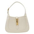 GUCCI Jackie 1961 Small Leather Shoulder Bag Off White 636709