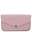 LOUIS VUITTON Felicie Pochette Epi Leather Crossbody Bag Pink