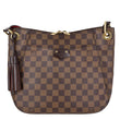 LOUIS VUITTON South Bank Besace Damier Ebene Crossbody Bag Brown