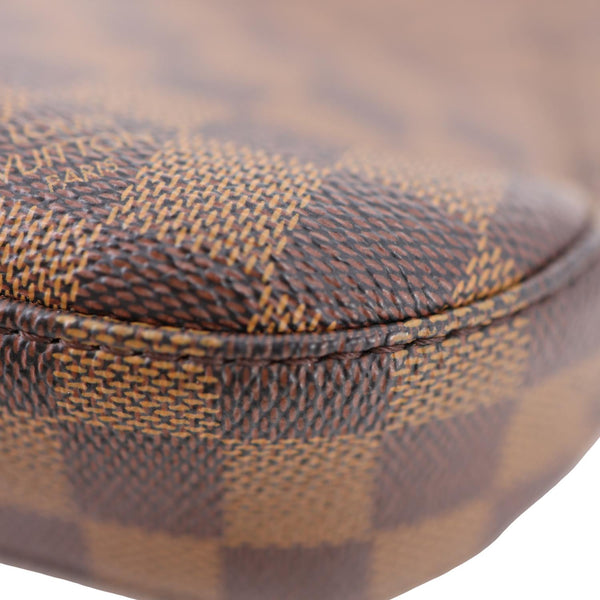 LOUIS VUITTON South Bank Besace Damier Ebene Crossbody Bag Brown