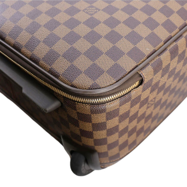 LOUIS VUITTON Pegase 55 Business Luggage Damier Ebene Travel Bag Brown