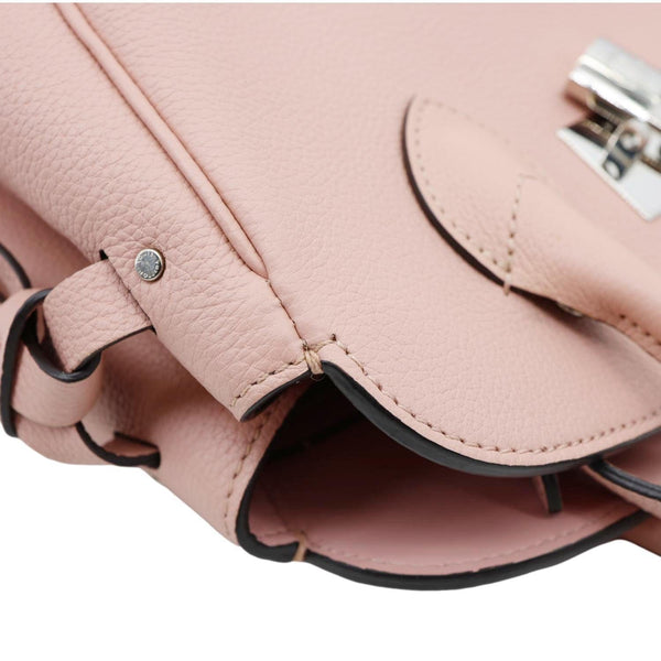 LOUIS VUITTON Milla PM Veau Nuage Leather Shoulder Bag Rose Poudre