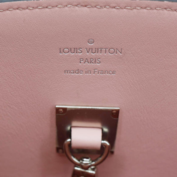 LOUIS VUITTON Milla PM Veau Nuage Leather Shoulder Bag Rose Poudre