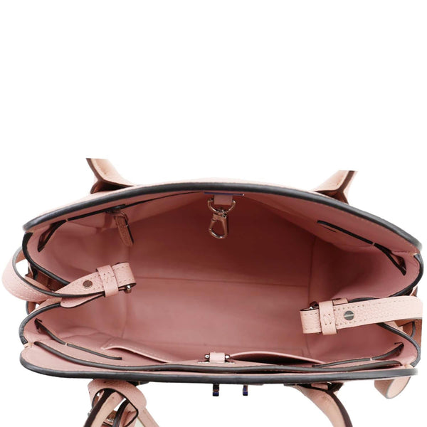 LOUIS VUITTON Milla PM Veau Nuage Leather Shoulder Bag Rose Poudre