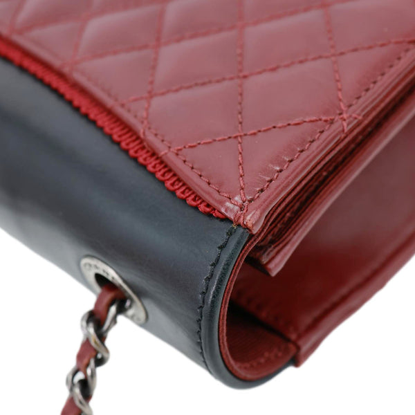 Chanel Ballerine Flap Bag Burgundy