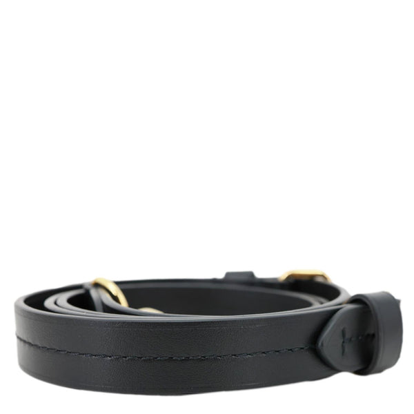 LOUIS VUITTON Adjustable Leather Shoulder Strap Black