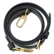 LOUIS VUITTON Adjustable Leather Shoulder Strap Black