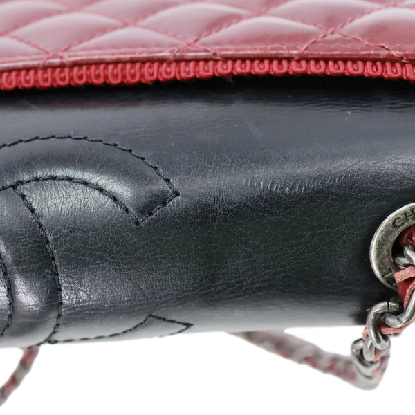 Chanel Ballerine Flap Bag Burgundy
