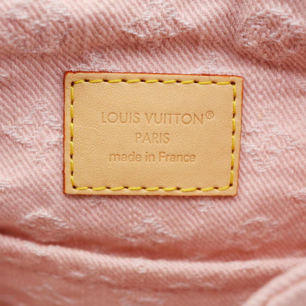 LOUIS VUITTON Venice Monogram Denim Backpack Washed Pink