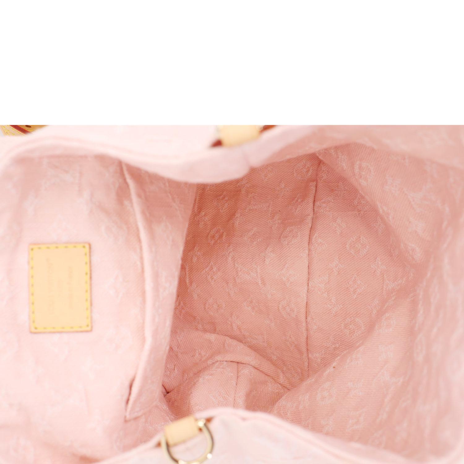 LOUIS VUITTON Venice Monogram Denim Backpack Washed Pink LOUIS VUITTON Venice Monogram Denim Backpack Washed Pink