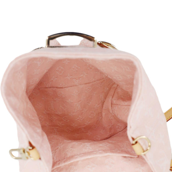 LOUIS VUITTON Venice Monogram Denim Backpack Washed Pink