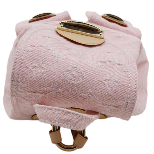 LOUIS VUITTON Venice Monogram Denim Backpack Washed Pink