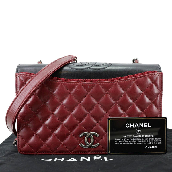 Chanel Ballerine Flap Bag Burgundy