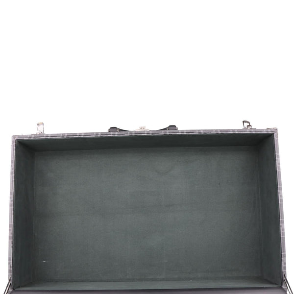 FENDI FF Logo Large Zucca Canvas Rigid Suitcase Grey